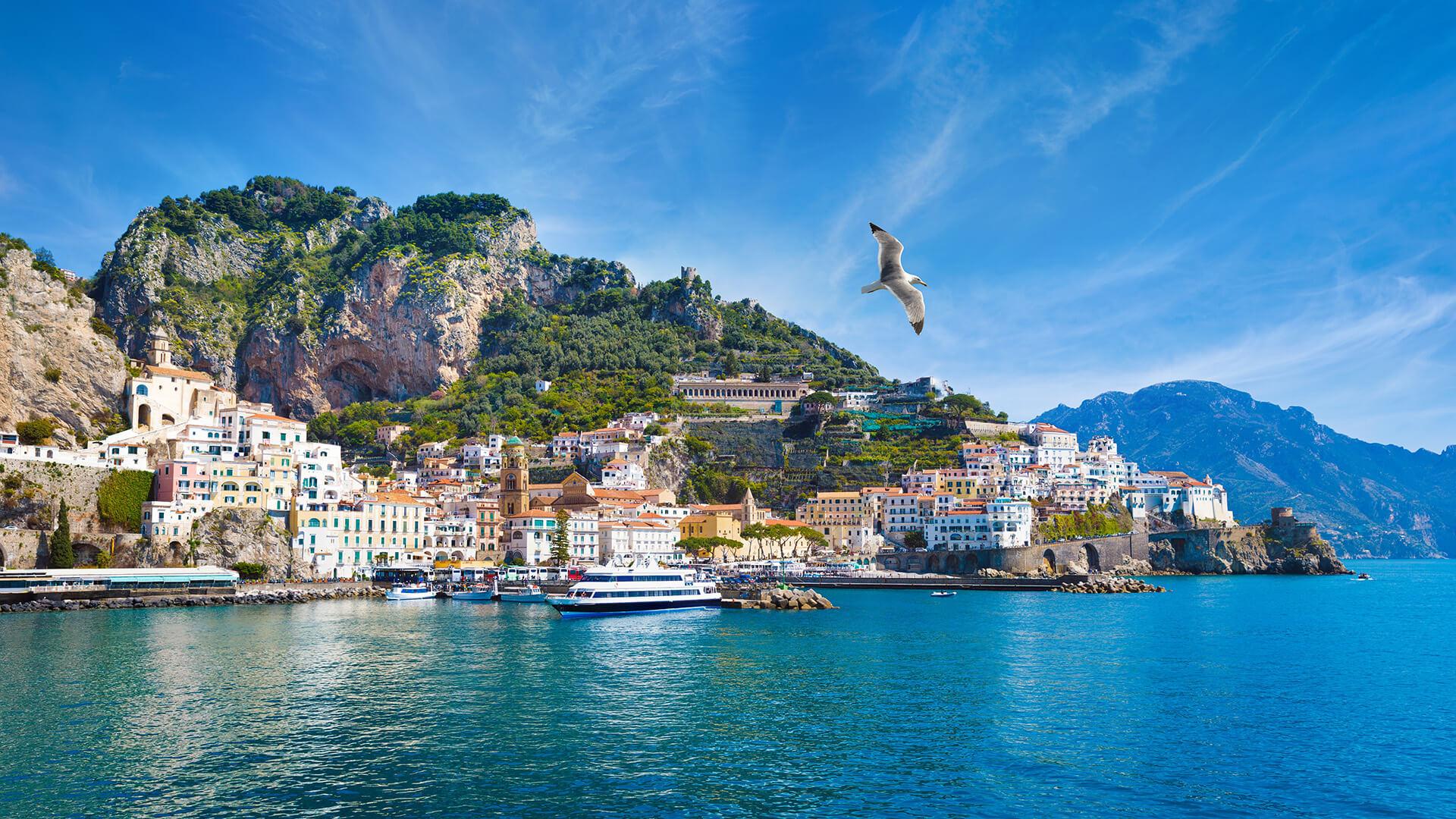 The legendary Amalfi Coast
