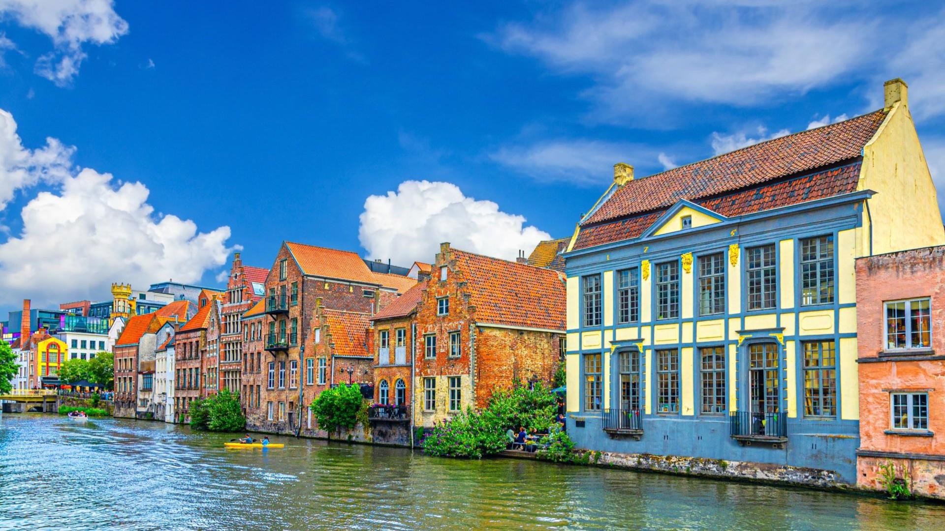 Along the canals